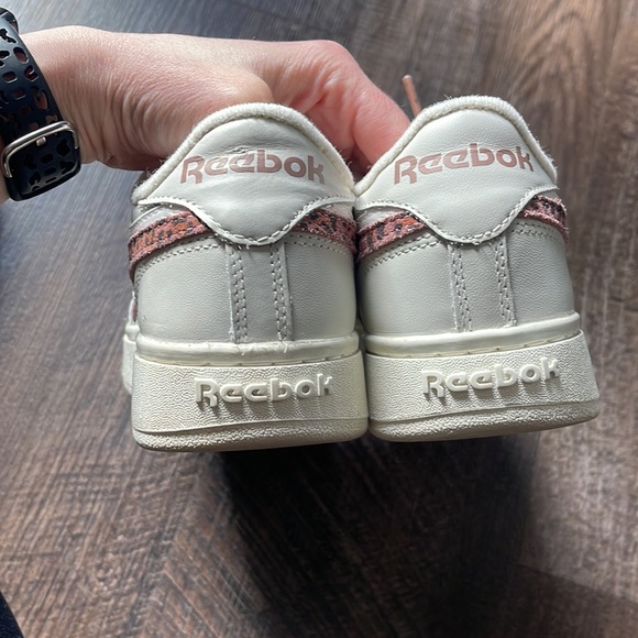 double C club Leopard Reebok sneakers